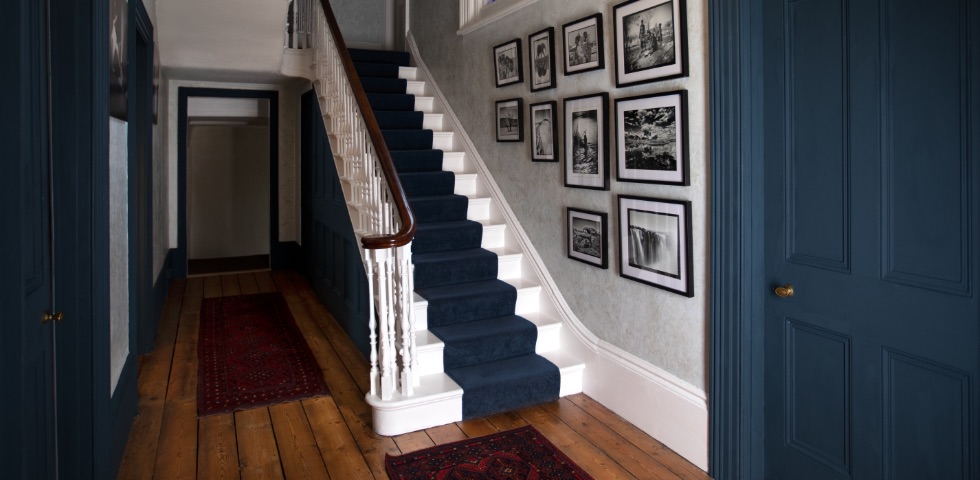 Staircase in a beautiful home in Hemel Hempstead, by Castles Estate Agents.