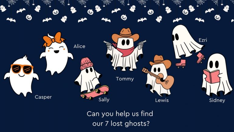 Find our 7 ghosts of Halloween